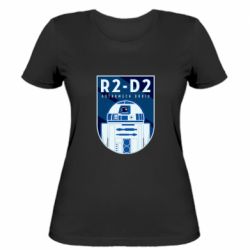 Женская футболка R2-D2 emblem - PrintSalon