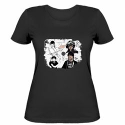 Жіноча футболка Уенздей Аддамс - PrintSalon