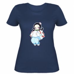 Женская футболка Very cute Nezuko - PrintSalon