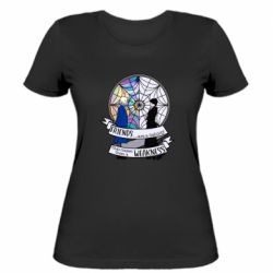 Женская футболка Wednesday and friends - PrintSalon