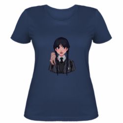 Женская футболка Wednesday and It - PrintSalon