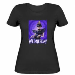 Женская футболка Wednesday art. - PrintSalon