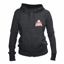 Женское худи на молнии Clawsome Ined