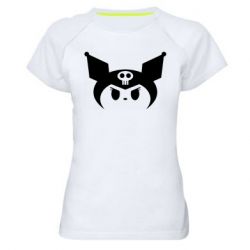 Жіноча футболка для спорту Evil Kuromi - PrintSalon