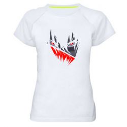 Жіноча футболка для спорту Genshin impact raiden - PrintSalon