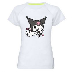 Жіноча футболка для спорту Куромі зі стрілою - PrintSalon