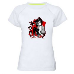 Женская футболка для спорта Marie Gaturo - PrintSalon