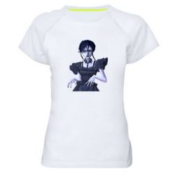 Женская футболка для спорта Венздей арт - PrintSalon