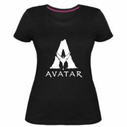 Жіноча преміум футболка Avatar Logo - PrintSalon
