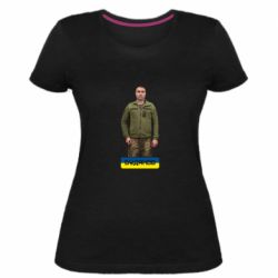 Женская премиум футболка Буданов - PrintSalon