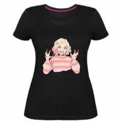 Жіноча преміум футболка Clawsome Ined - PrintSalon