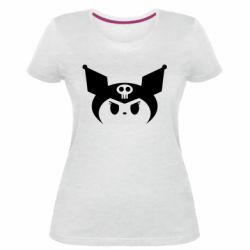 Жіноча преміум футболка Evil Kuromi