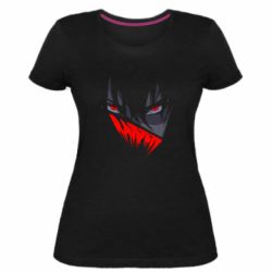 Жіноча преміум футболка Genshin impact raiden - PrintSalon