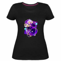 Женская премиум футболка Коллекционер с королем - PrintSalon