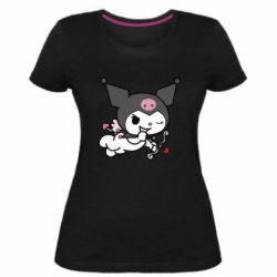 Жіноча преміум футболка Куромі зі стрілою