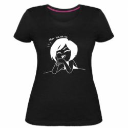 Женская премиум футболка Marie - PrintSalon