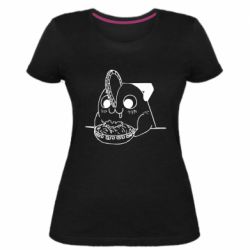 Женская премиум футболка Почита - PrintSalon