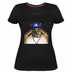 Женская премиум футболка Шлёпа из Украины - PrintSalon