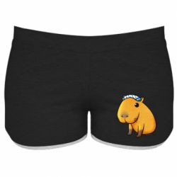 Женские шорты Capybara Art - PrintSalon