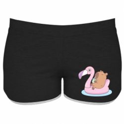 Женские шорты Capybara Chilling - PrintSalon