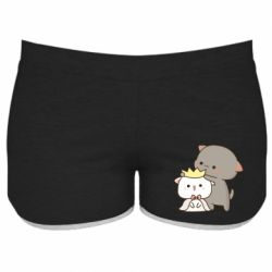 Женские шорты Чиби котики - PrintSalon