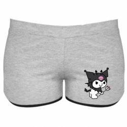 Жіночі шорти Kuromi devil - PrintSalon