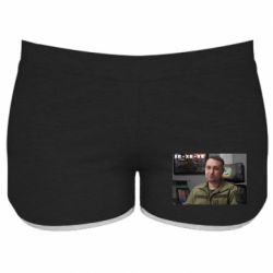 Женские шорты Ухмылка Буданова - PrintSalon