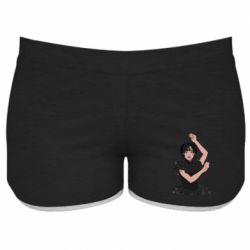 Женские шорты Уэнсдей арт - PrintSalon