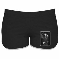 Жіночі шорти Уэнсдэй | Венздей | Wednesday adams.. - PrintSalon