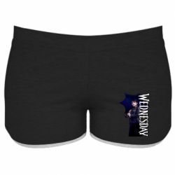 Женские шорты Wendesday Addams - PrintSalon