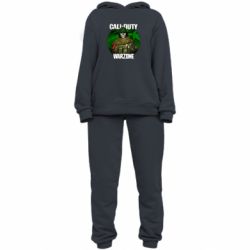 Женский костюм Call of duty Warzone ghost green background - PrintSalon