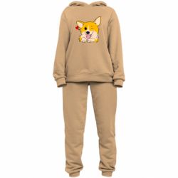 Женский костюм Cute Corgi Puppy - PrintSalon