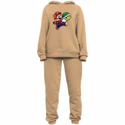 Женский костюм Cute Mario with turtle - PrintSalon