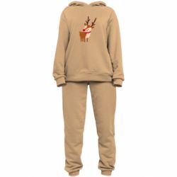 Женский костюм Deer with red nose - PrintSalon