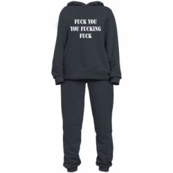 Женский костюм Fuck you fucking fuck - PrintSalon