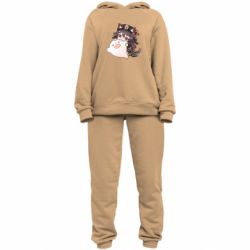 Женский костюм Hu Tao cat - PrintSalon