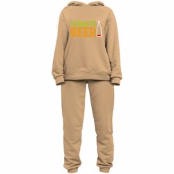 Женский костюм I like crafts beer - PrintSalon