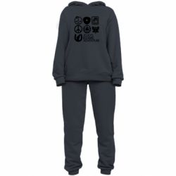 Жіночий костюм JoJo Symbols - PrintSalon