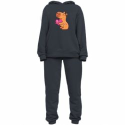 Женский костюм Капибара сердечко - PrintSalon