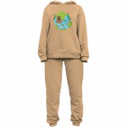 Женский костюм Капибара в воде - PrintSalon