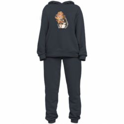 Женский костюм Осенний ежик - PrintSalon