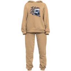 Женский костюм Scania watercolor art - PrintSalon