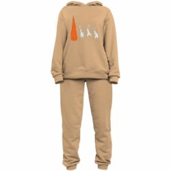 Женский костюм Зайцы возле морковки - PrintSalon
