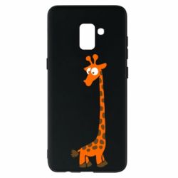 Чехол для Samsung A8+ 2018 Жираф - PrintSalon