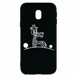 Чехол для Samsung J3 2017 жираф - PrintSalon