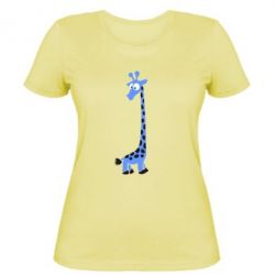 Женская футболка Жираф - PrintSalon