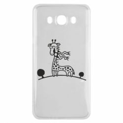 Чехол для Samsung J7 2016 жираф - PrintSalon