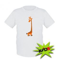 Детская футболка Жираф - PrintSalon