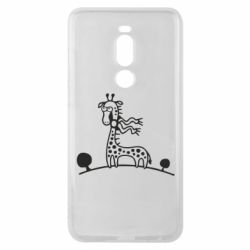 Чехол для Meizu Note 8 жираф - PrintSalon