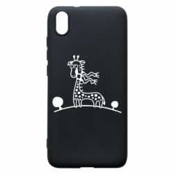 Чехол для Xiaomi Redmi 7A жираф - PrintSalon